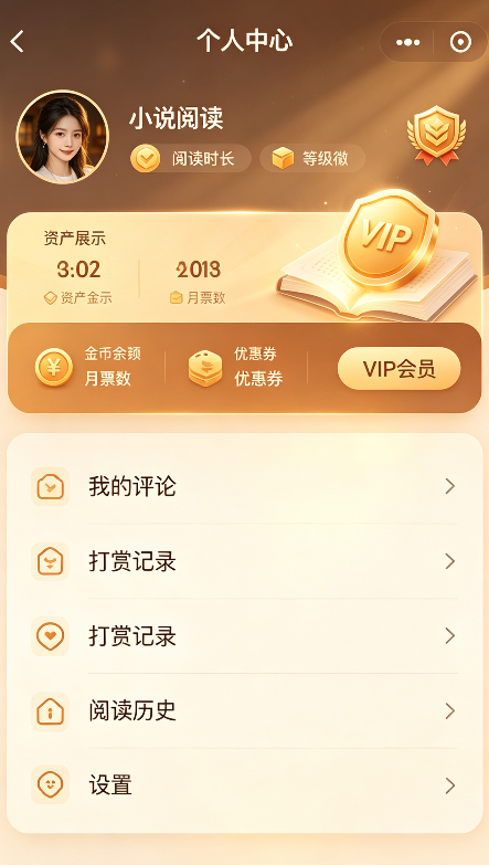 小说阅读APP 截图2