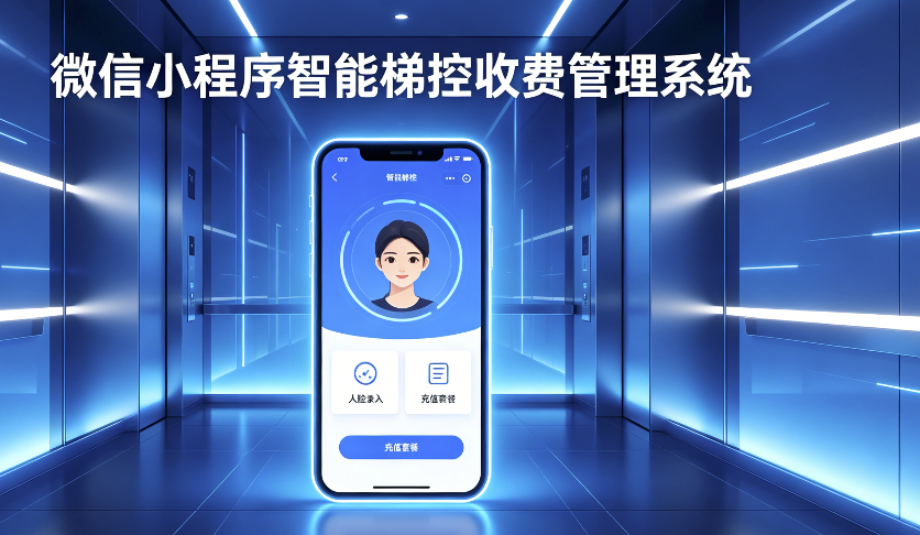 微信小程序智能梯控收费管理系统